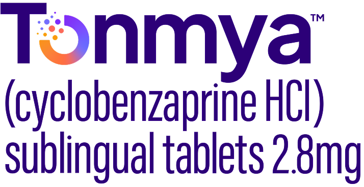 TONMYA™ (cyclobenzaprine HCl) sublingual tablets 2.8mg